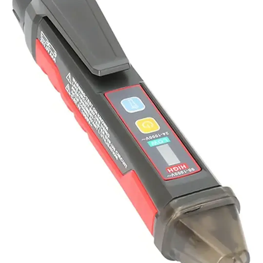 Detector de Voltaje Luminoso Sonoro Uni-T UT12M 1000V 24V Inalámbrico Linterna 7