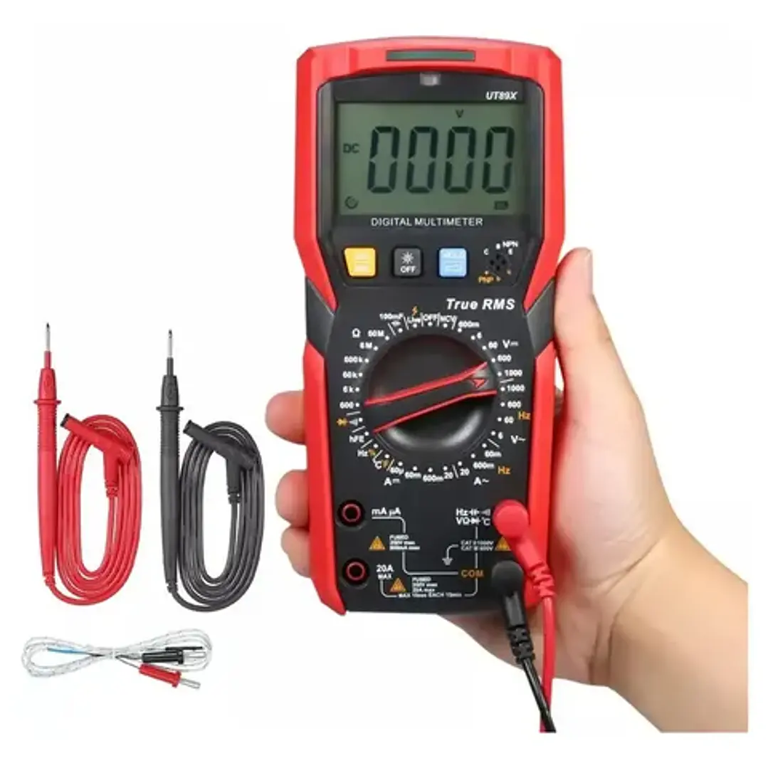 Multimetro Digital True RMS con Temperatura UT89X UNI-T 1