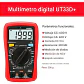 Multímetro Digital Uni-T UT33D+ con Medición de Voltaje y Corriente - Miniatura 1