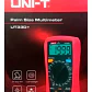 Multímetro Digital Uni-T UT33D+ con Medición de Voltaje y Corriente - Miniatura 2