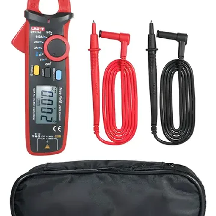 Pinza Amperimétrica Digital Uni-T UT210E 100A AC/DC True RMS Auto-Rango 4