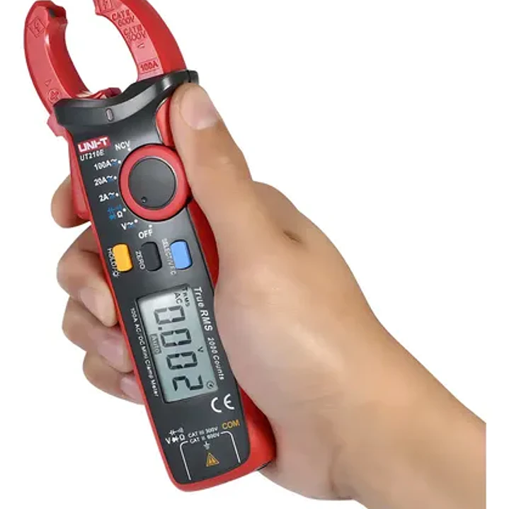 Pinza Amperimétrica Digital Uni-T UT210E 100A AC/DC True RMS Auto-Rango 7