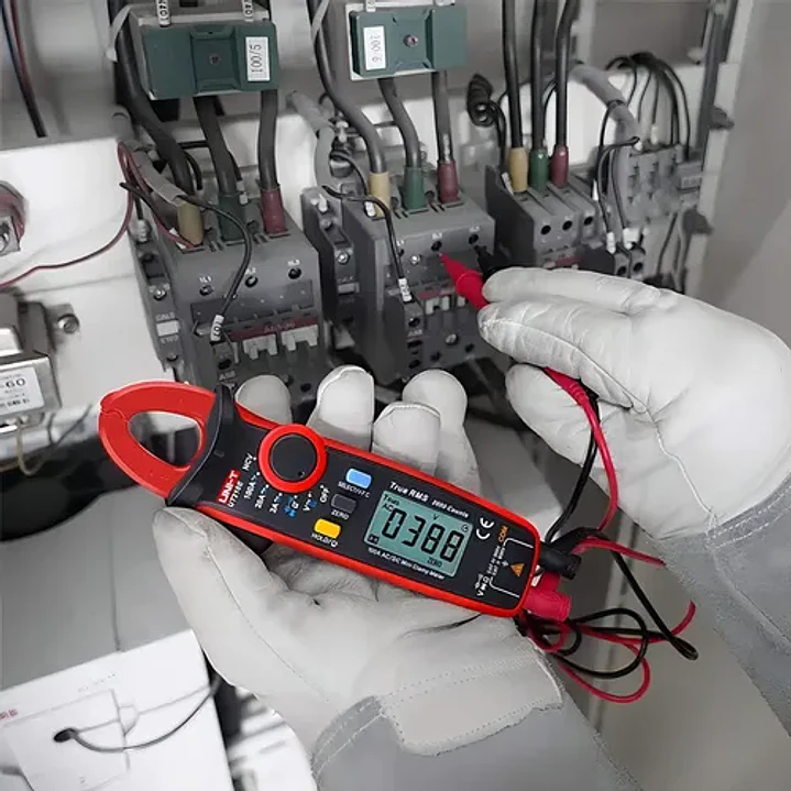 Pinza Amperimétrica Digital Uni-T UT210E 100A AC/DC True RMS Auto-Rango 11