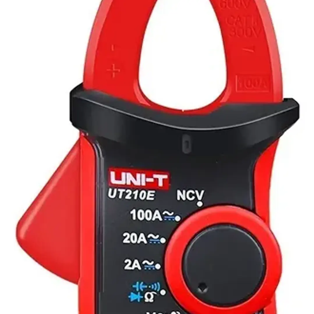 Pinza Amperimétrica Digital Uni-T UT210E 100A AC/DC True RMS Auto-Rango 12