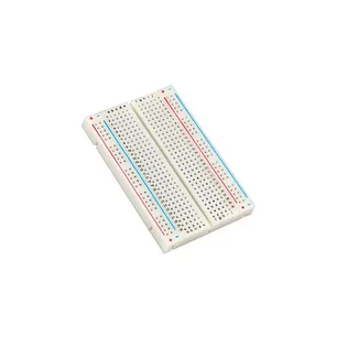 Breadboard 400 Hoyos Blanca – Protoboard de Alta Calidad para Prototipado Electrónico