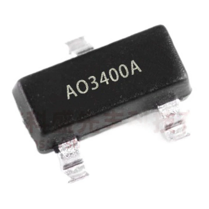 Pack 20 Mosfet AO3400A Canal N 30V 5.7A SOT-23 4
