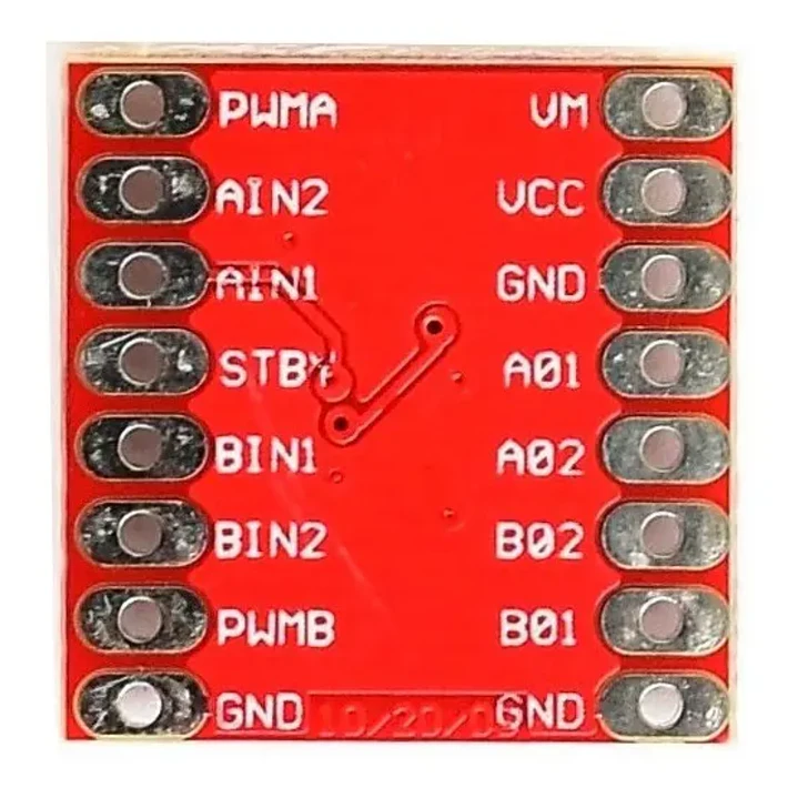 TB6612FNG Doble Puente H 2 Canales Módulo Driver Motor 4