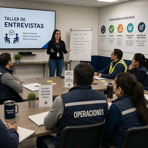Taller de entrevistas estructuradas
