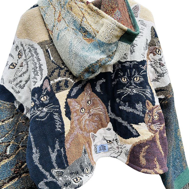 Polerón mix tejidos cats talla M 3