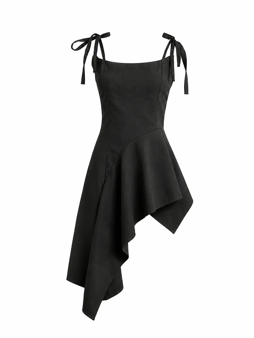 Top Fake Dress Negro 1
