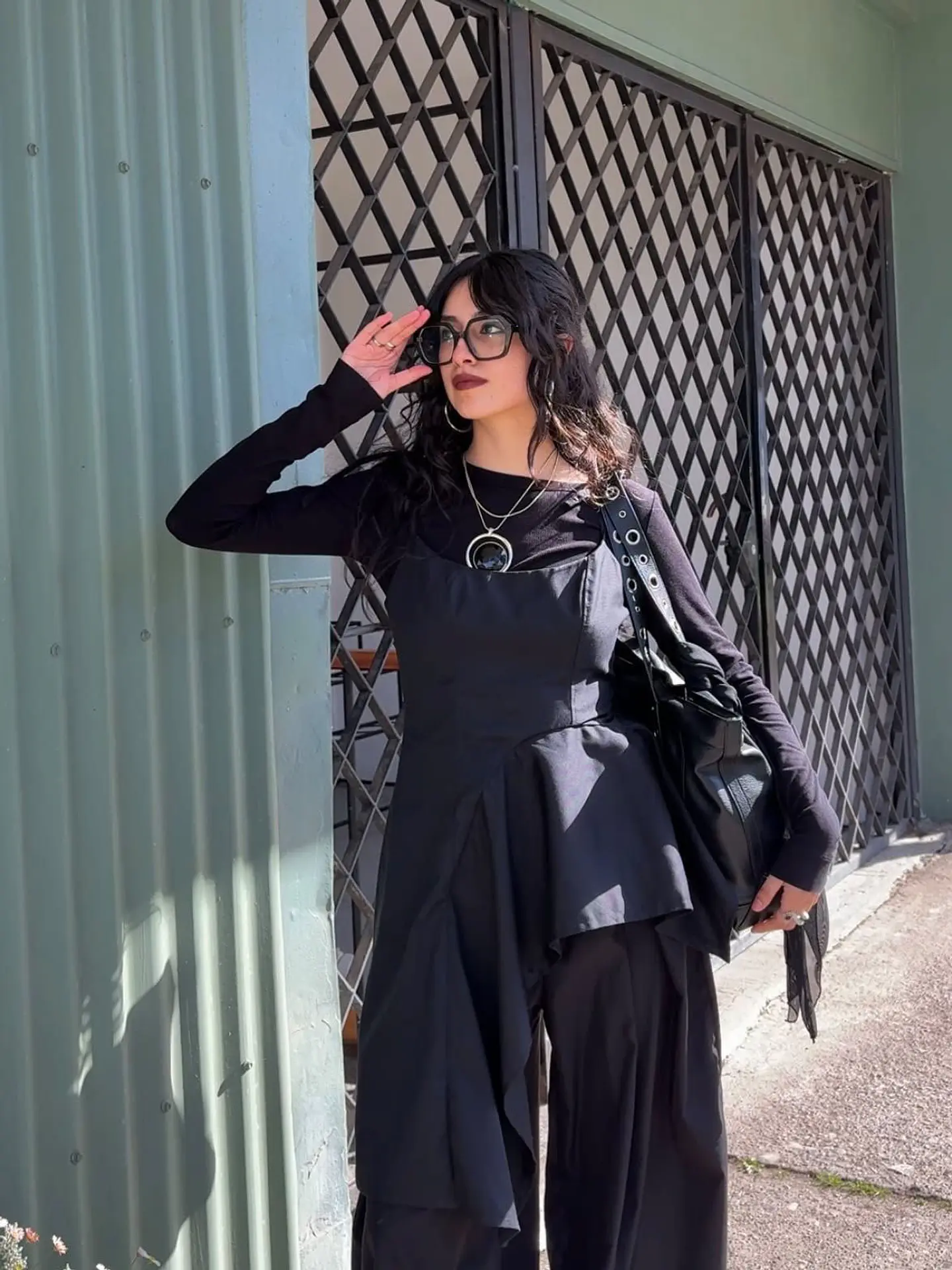 Top Fake Dress Negro 2