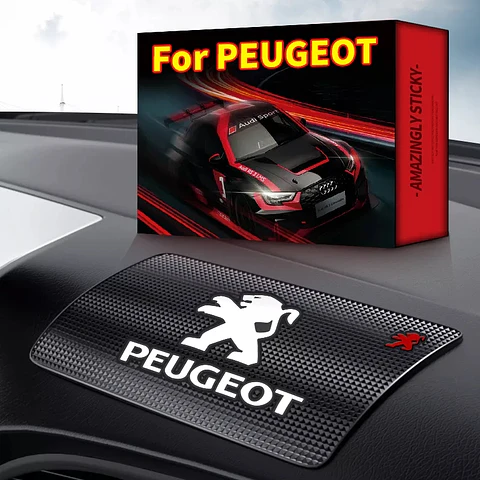 Alfombrilla Antideslizante para Tablero de auto Peugeot