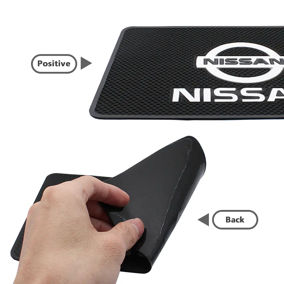 Alfombrilla Antideslizante para Tablero de auto Nissan 2