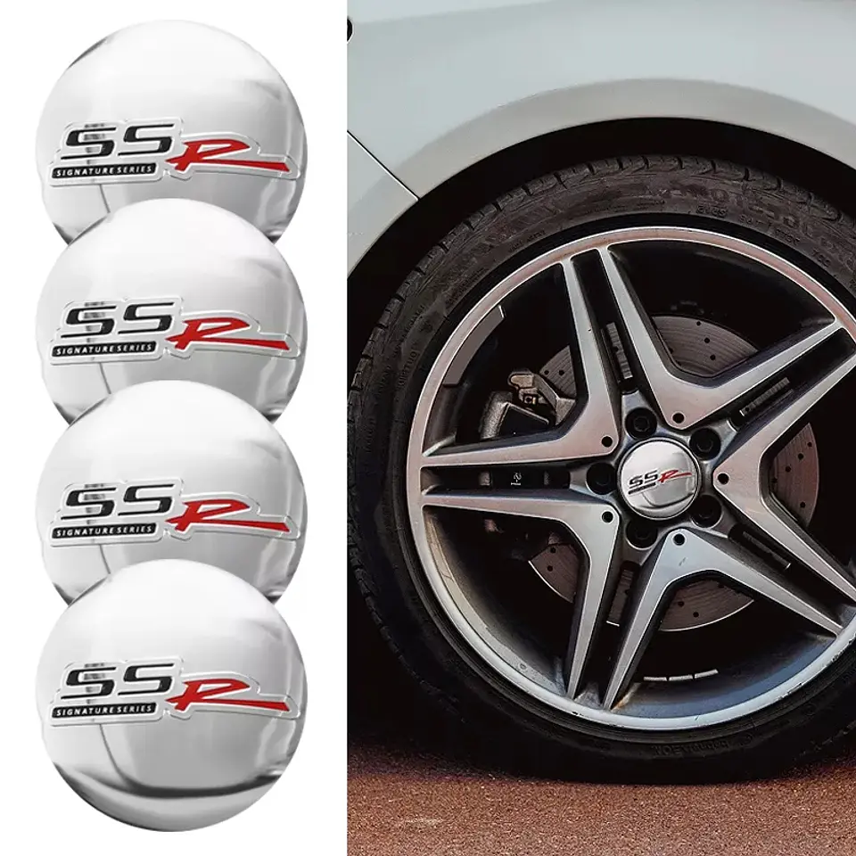 Set x4 Tapa centro de llanta para autos SSR 6