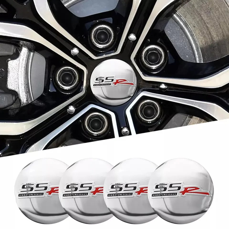 Set x4 Tapa centro de llanta para autos SSR 7