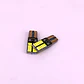 X2 Ampolletas led T10 W5W cola de pez canbus 24 led blanca - Miniatura 2