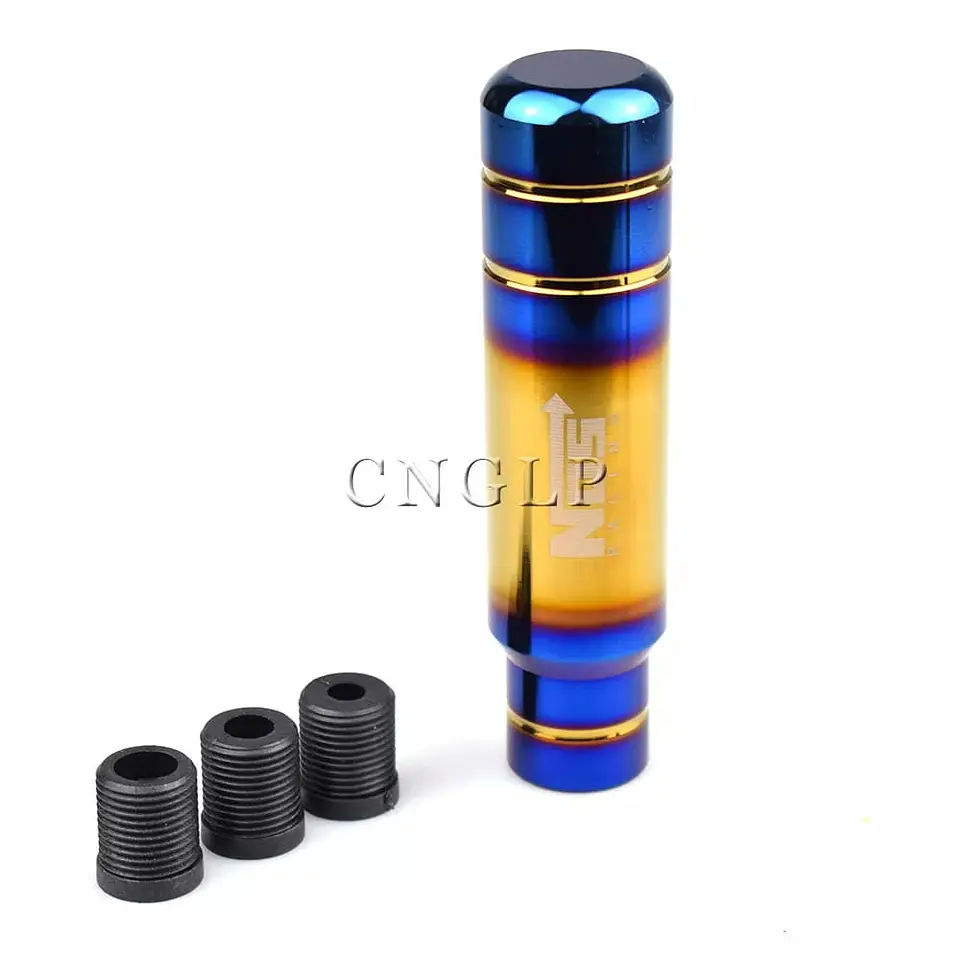 Pomo perilla palanca de cambios NOS RACING Dorado 3