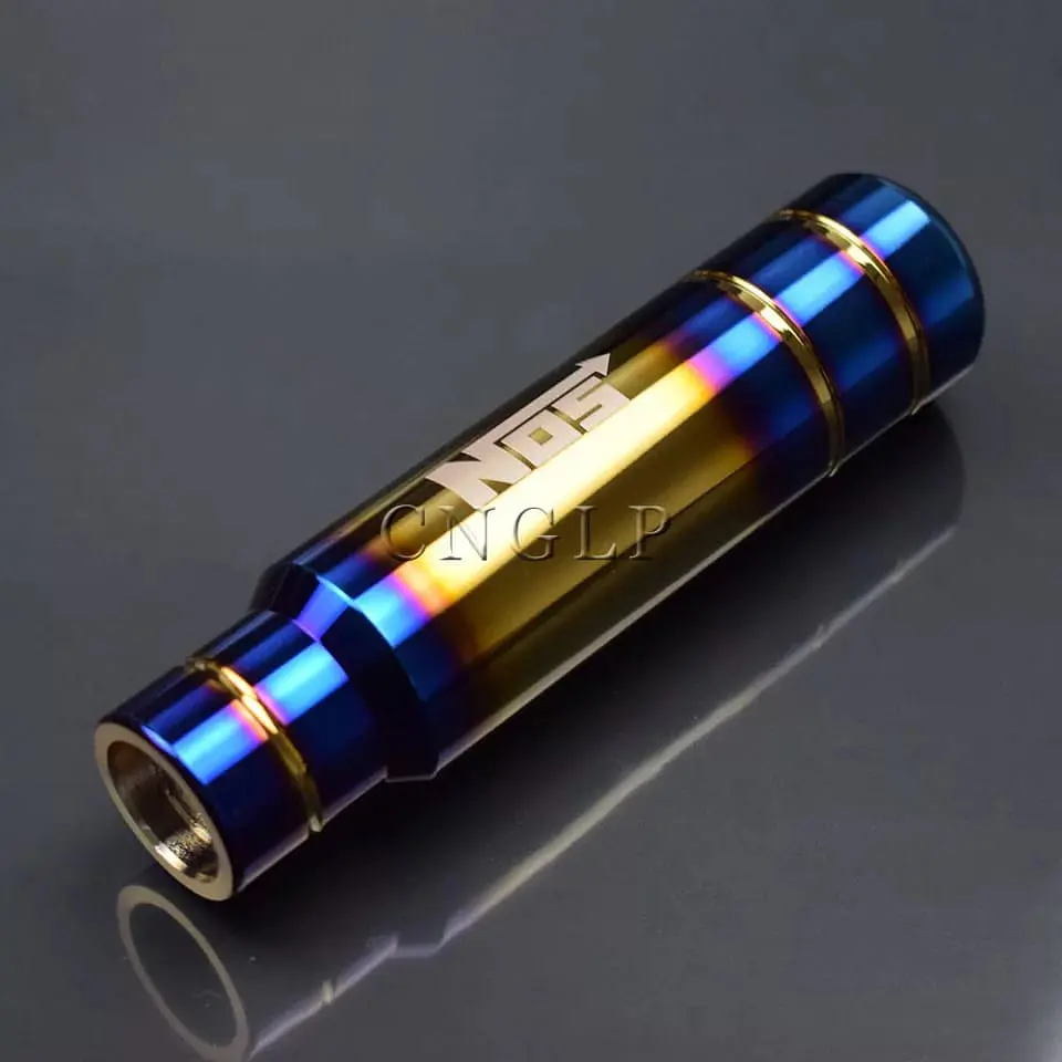 Pomo perilla palanca de cambios NOS RACING Dorado 6
