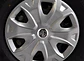 Set x4 Tapa centro de llanta MG negra con letra plata - thumbnail 11
