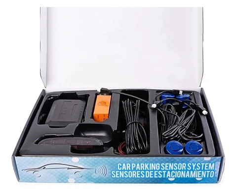 Kit sensor retroceso para automóviles Azul