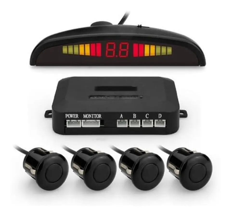 Kit Sensor Retroceso para Automóviles Negro 2