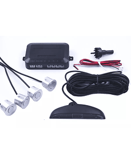 Kit Sensor Retroceso para Automóviles Gris Plata