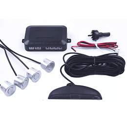Kit Sensor Retroceso para Automóviles Gris Plata