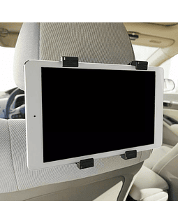 Base Soporte ajustable para tablet ipad sujeción al apoya cabezas del auto 