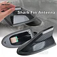 Antena aleta de tiburón Con Base Negra Fibra de carbono - Miniatura 4