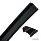 Lip alerón goma spoiler para maletero baúl de autos tunning Negro Mate - Miniatura 4