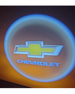 X2 luces led de cortesía o bienvenida para puertas de autos *CABLEADO* Chevrolet