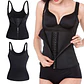 Faja tipo corset moldeador de cuerpo doble ajuste - Miniatura 4