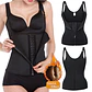 Faja tipo corset moldeador de cuerpo doble ajuste - Miniatura 7