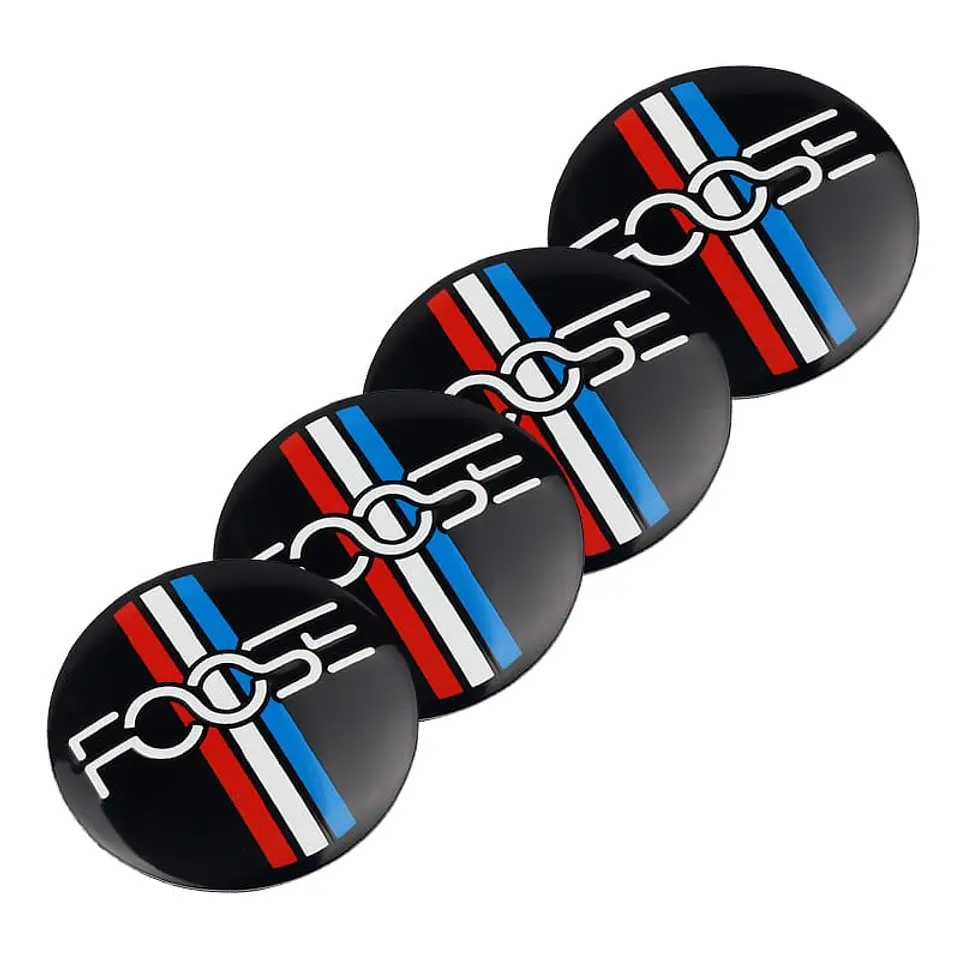 Set X4 Tapa centro de Llantas de autos Foose 3
