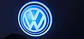 X2 luces led cortesía o bienvenida puertas autos a bateria Wolkswagen - Miniatura 1