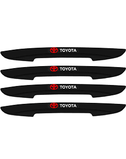 4 topes de puertas tira de goma anticolision tope de retrovisor Toyota