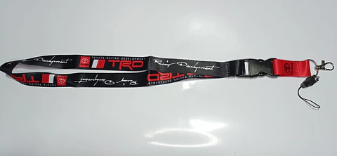 Llaveros Lanyard colgante tunning porta llaves TRD