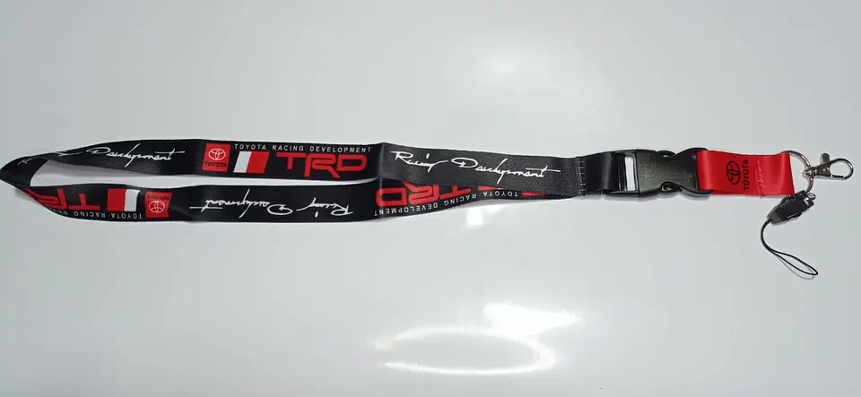 Llaveros Lanyard colgante tunning porta llaves TRD 2