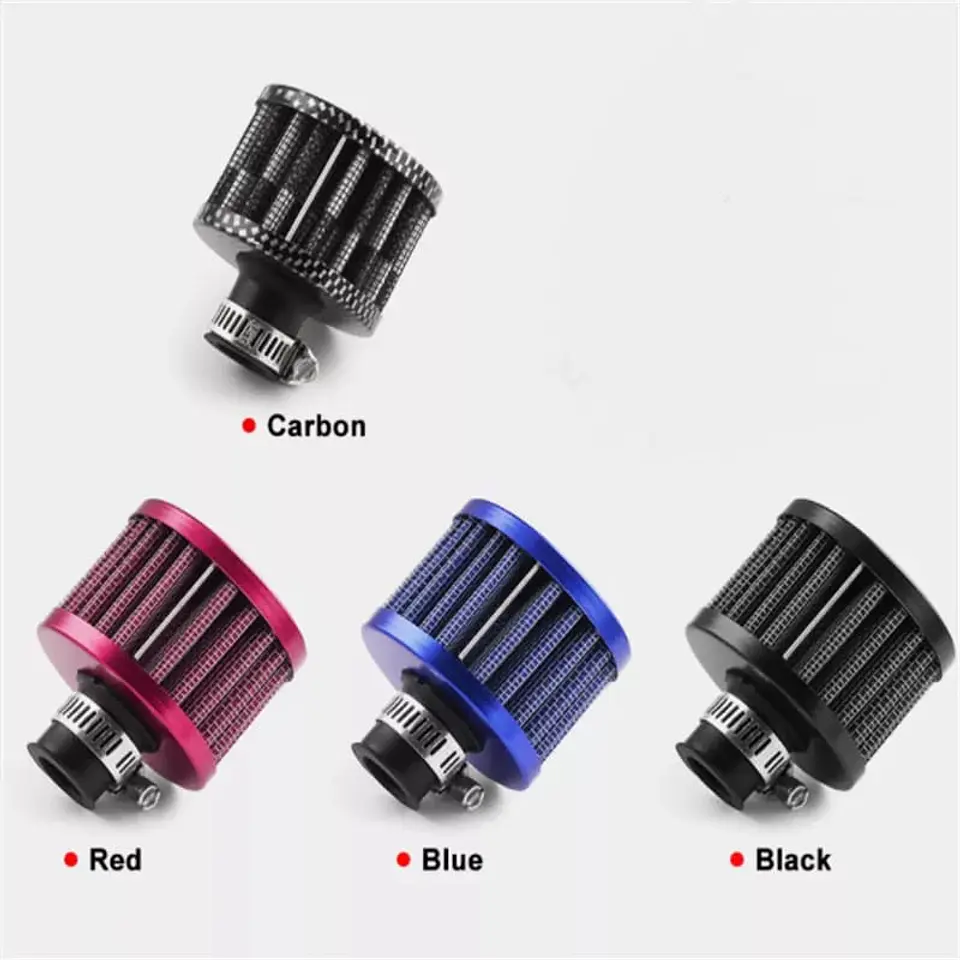 Mini Filtro de aire de inducción Universal de alto flujo frio para 12