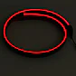 Lip Alerón trasero tunning de goma NEGRO con luz LED - Miniatura 3