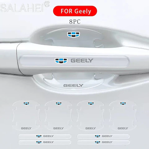 Set 4 piezas pegatina Antiarañazos para cuenco de manilla geely