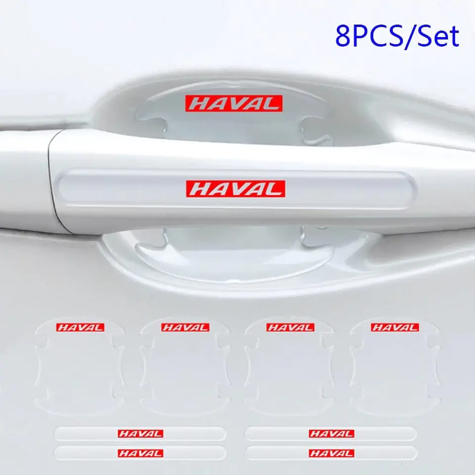 Set 4 piezas pegatina Antiarañazos para cuenco de manilla haval 6