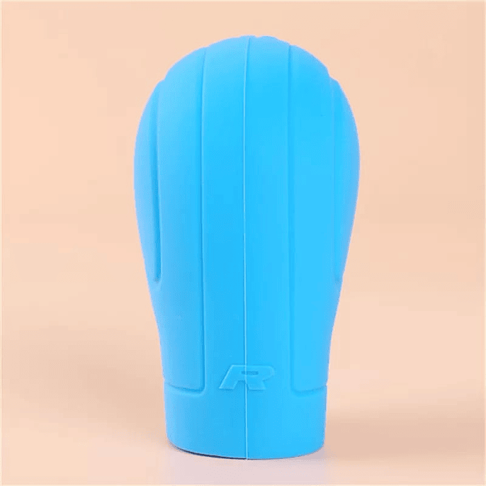 Set 3 piezas, funda cubre Volante, Perilla de cambios y funda de freno de mano de gel silicona  4