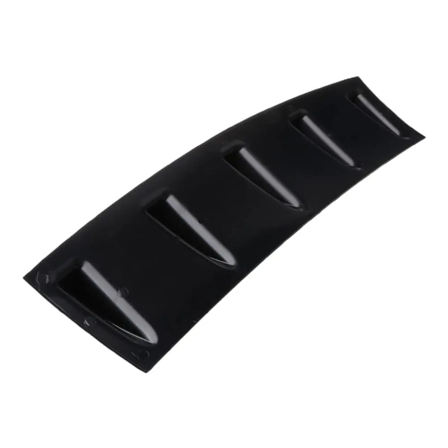 Difusor de parachoques trasero - negro brillante 7