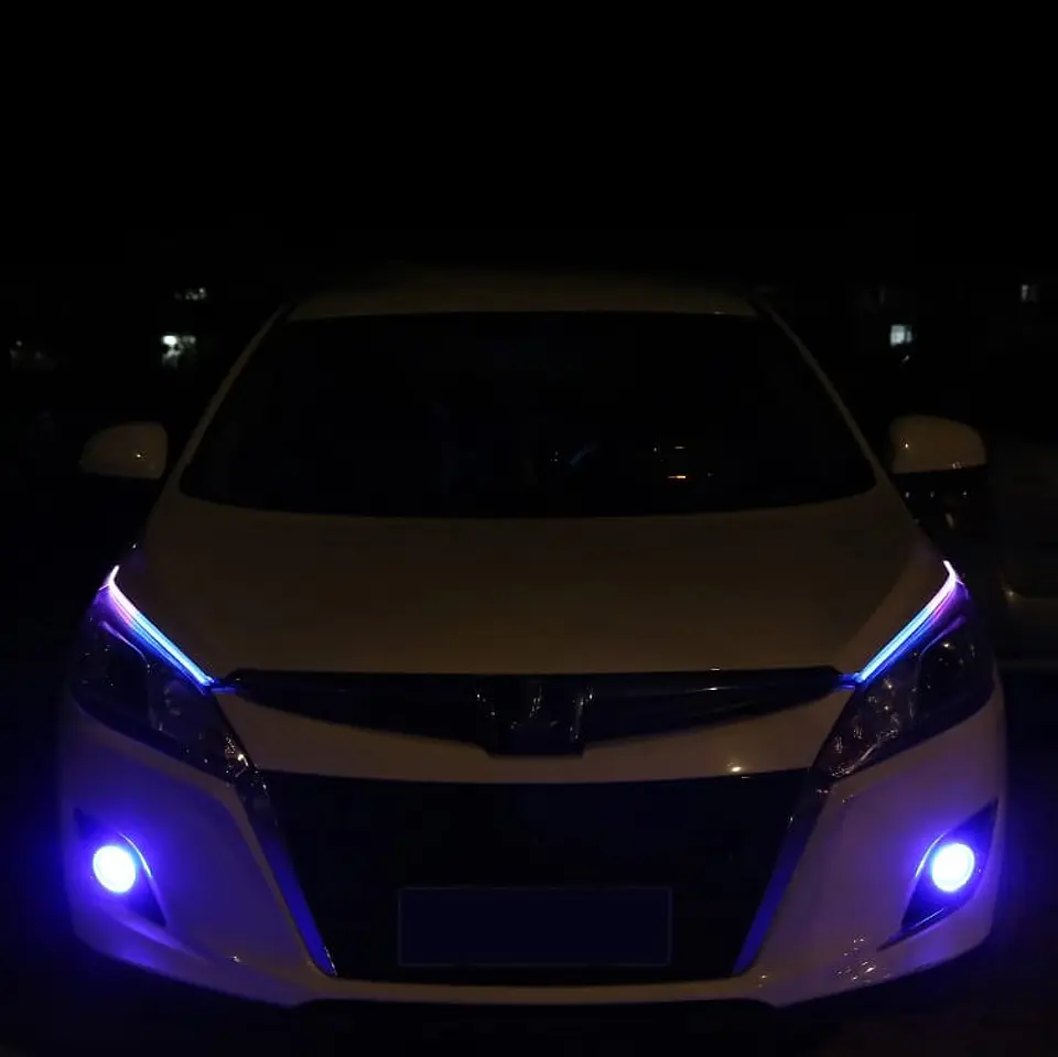 X2 Tira de luces led RGB de 60cm circulación diurna secuenciales 6
