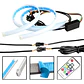 X2 Tira de luces led RGB de 60cm circulación diurna secuenciales - Miniatura 22