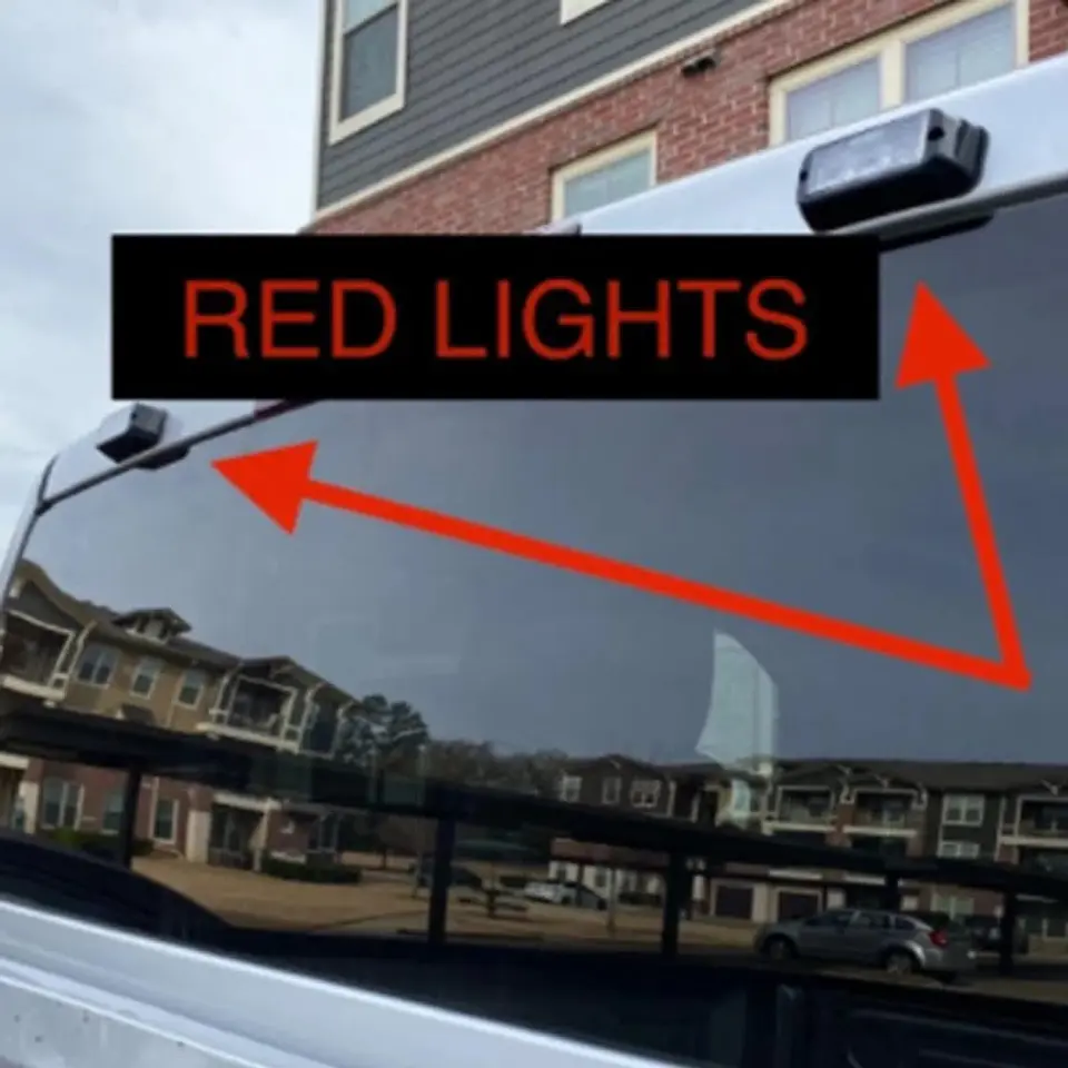 Luz de advertencia tercer stop fijo y estroboscópica DE 5