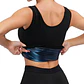 Polera de neopreno Sauna para dama entrenador de cintura S/M - thumbnail 8