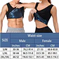 Polera de neopreno Sauna para dama entrenador de cintura S/M - thumbnail 15