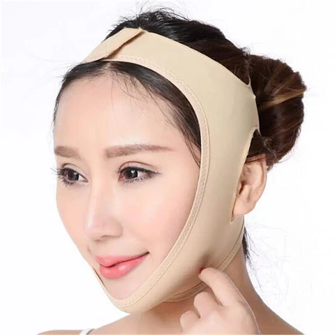 Mentonera Vendaje adelgazante Facial para adelgazar y dar forma al